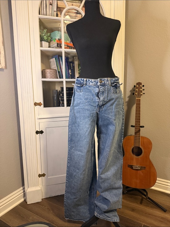 Steve Madden Denim - Steve Madden Women's Wide-Leg Jeans in Light Blue Wash
